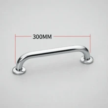 Bathroom Toilet Bathtub Safety Grab Bar, Thickened Tube Diameter With Strong Load-Bearing And Anti-Slip, Minimalist Style Enhances Home Safety, Fits All Standard Wall Installations, Easy To Clean And Rust-Resistant - A - View 5