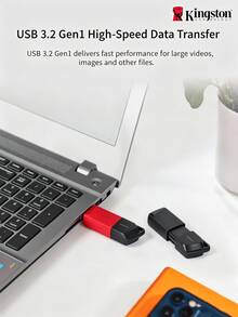 KINGSTON USB 3.2 Gen 1 Flash Drive DTXM Large Capacity USB Drive Sliding Cover Design Colorful Fashionable Study Office Bidding Computer Car USB Drive - View 3