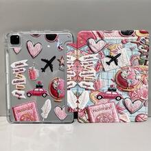 Protective Case Compatible With IPad 11th Gen, 10th Gen, High Transparency Acrylic Back Panel, Smart Sleep/Wake Function, Full Coverage Shockproof Design, A16 Protective Case, Compatible With Redmi Pad 2 11-Inch 2025, Pad SE 11-Inch 2023, MatePad SE 11-Inch, MatePad - Multicolor - View 4