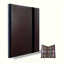 New 360-Slot Game & Sports Card Collection Album, Secure Page Binding, Card Holders, Essential For Collectors - A - View 5