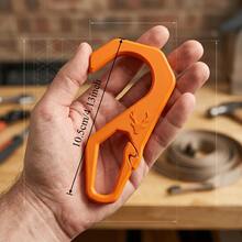 1pc/5pcs Ladder Mount Utility Hooks Practical Accessory For Wall And Roof Renovation Work Reduce Repeated Up And Down Climbing On Ladders Convenient For Hanging Various Maintenance Tools While Painting Walls And Decorating - Multicolor - View 7