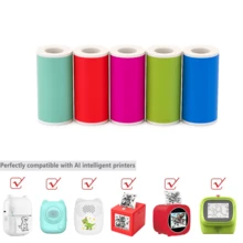 Portable Mini Thermal Adhesive Paper Ink-Free Self-Stick Sheets For Note-Taking, Office Work, Photography & Hand-Drawn Sketches, Available In White, Colored, Transparent & Laser Variants - View 40