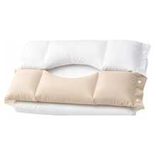 Cervical Neck Pillow For Sleeping, Ergonomic Design Bed Pillow For Side/Back/Stomach Sleeper, Dual-Height Support Pillow For Neck Uncomfortable Relief, Ergonomic Cervical Pillow ,2 In 1 Cervical Neck Pillow , Side Sleeper Cervical Neck Support Pillow - Apricot - View 11