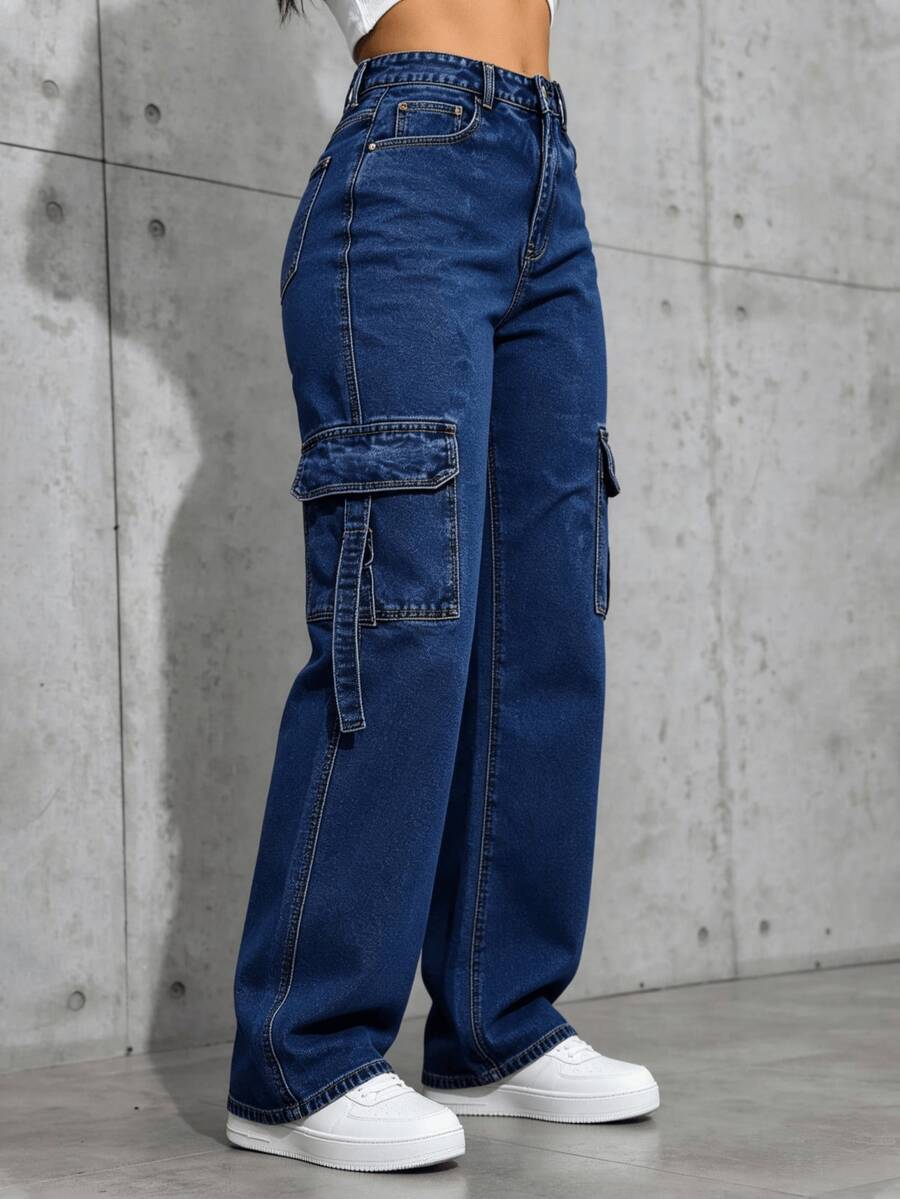Women Jeans - 2077 Workwear Blue - View 1
