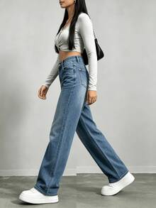 Women Jeans - 2102 Blue - View 4