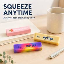 A Soft Butter Stick Stress Relief Squeeze Toy - Multicolor - View 5