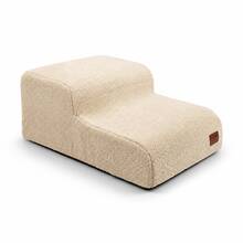 Pet Stairs, Steps. Can Be Used In Living Room Sofa, Bedroom Bed Side And Other Scenarios. Suitable For Small And Medium Pets, Teddy, Bichon, Corgi And Other Dogs. Removable And Washable Fabric Cover. Suitable For Older Pets, Reducing Joint Damage. - Multicolor - View 13