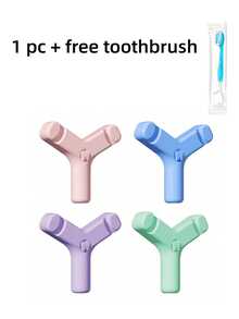 Y-Shaped Jaw Trainer Multi-Function Oral Hygiene Product, Dental, Teeth - Multicolor - View 10