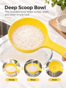 Cetakan Nasi & Sayuran Gulung Setengah Lingkaran, Alat Pembuat Sendok Nasi Plastik Bento DIY, Unisex, Anti Lengket, Mudah Dibersihkan, Mudah Dilepas, Alat Dapur Lucu, Cocok Untuk Makan Siang di Rumah, Piknik, Perjalanan, Musim Kembali ke Sekolah - View 5