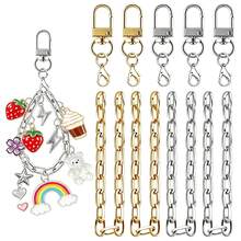 5/10 Sets Lip Gloss Keychain Making Kit, Includes Keychain Clips, Extension Chains, For Keychain Crafting, Wallet Making, DIY Wallet Making - Keychain - View 5