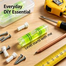 10.3.1pc Thước thủy mini chính xác, phù hợp cho mô hình xây dựng DIY nhỏ, lắp đặt nội thất, đi dây điện, lắp đặt đường ống nước, treo tranh trong phòng triển lãm, dùng trong nhà máy - A - Xem 6