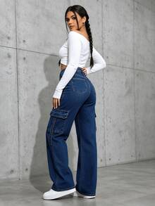Women Jeans - 2077 Workwear Blue - View 5