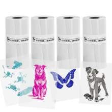 Portable Mini Thermal Adhesive Paper Ink-Free Self-Stick Sheets For Note-Taking, Office Work, Photography & Hand-Drawn Sketches, Available In White, Colored, Transparent & Laser Variants - View 50