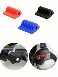 Pelindung Kaki Tuas Persneling Sepeda Motor Anti Selip Universal, Sarung Pelindung Pedal Persneling, Bantalan Kaki Karet, Aksesori Sepeda Motor - A - View 2
