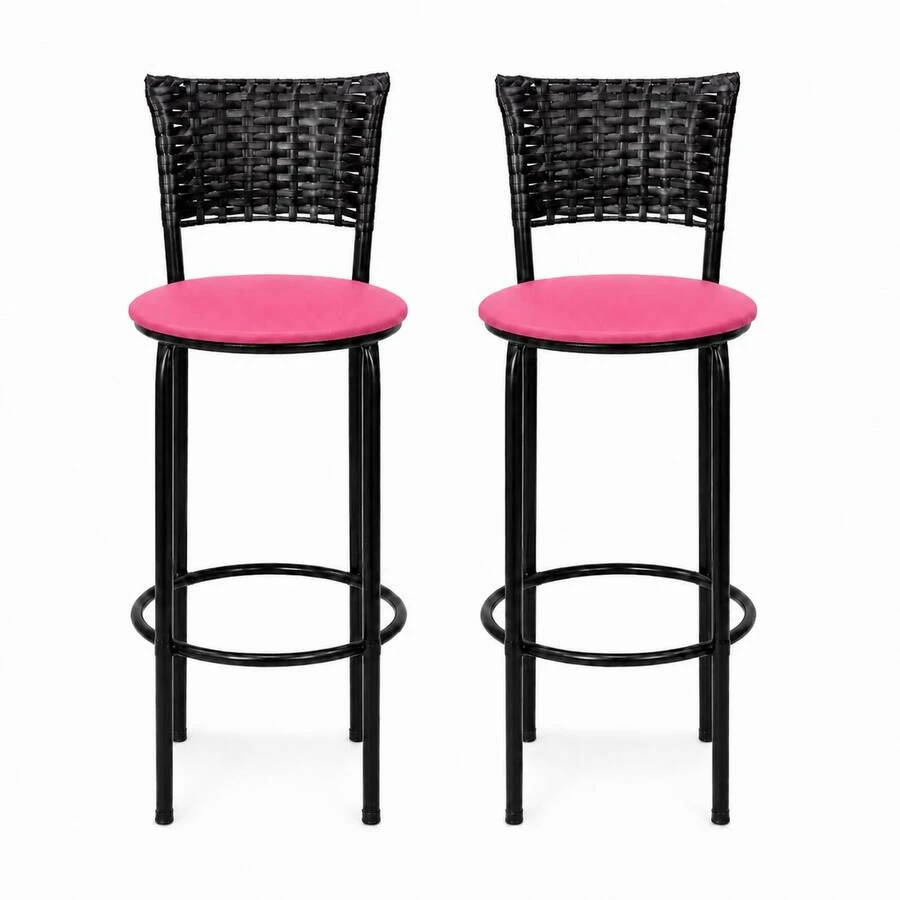 Barstools - Pembe - Görünüm 1