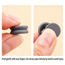 5 Pairs Seamless Magnetic Clothing Clips, Flat Round Snap Buttons, Suitable For Shirt Collar, Pants Cuff, Scarf, Headscarf, Multi-Color Strong Magnetic Quick Adjustment Styling, Sweater Fastener, Minimalist Wardrobe Accessory, DIY Clothing Decoration - A - View 10