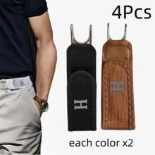 1Pc/2/4Pcs Invisible No-Buckle Elastic Polyester Belt, Tactical Metal Hook Belt, Adjustable Comfortable Invisible Design, Tighten Waist Without Buckle, Suitable For Daily Commute, Pants Waist Fixing, Men's Outdoor Tactical Accessory - Multicolor - View 13