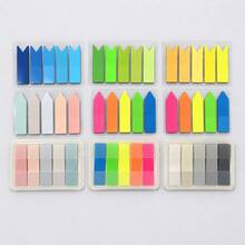 900pcs Colorful Sticky Note Index Tab Set, Writable Arrow Page Markers, Bookmark Labels, Portable Storage Box, Student Reading Notes Office Supplies - one-size - View 10