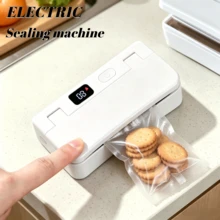 Sealing Machine, Portable Electric Intelligent Sealing Device, Suitable For Sealing Food In The Home Kitchen And For Sealing Food Bags During Outdoor Camping. It Is An Essential Tool For Food Preservation.Autumn‑Winter Promotion Items - Multicolor - View 2