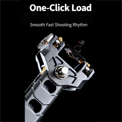 Quick-Load Automatic Magazine Launcher, Includes 70 Steel Balls And 2 Belts. Men's Stress-Relief Outdoor Tool.