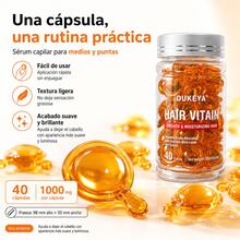 OUKEYA Hair Gloss - 40 Capsules - Orange - View 3