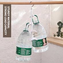 1pc 360° Rotating Bag Hook, 4-Tier Multifunctional Scarf Hanger, Non-Slip Organizer For Scarves, Ties, And Belts; Bedroom Closet Organizer, Over-The-Door Hook, Stainless Steel Non-Marking Wardrobe Storage Rack - Multicolor - View 5