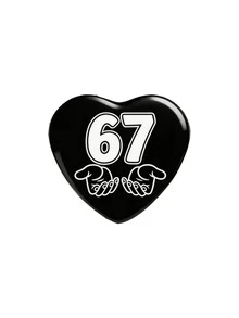 Cute Heart Pattern Brooch, Metal Lapel Badge, Backpack & Clothing Decoration Accessory, Best Gift For Friends, Birthday Gift - Heart-style a - View 10