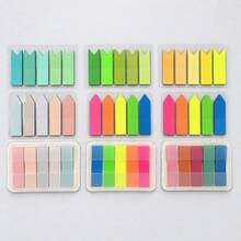 900pcs Colorful Sticky Note Index Tab Set, Writable Arrow Page Markers, Bookmark Labels, Portable Storage Box, Student Reading Notes Office Supplies - one-size - View 11