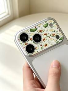 1pc Camera Lens Protector Film, Fashion Full Coverage Lens Decorative Film, 9H Hardness, Suitable Compatible With Iphone 18 17 Pro Max Accessories, Rear Lens Anti-Drop Anti-Explosion, No Bubbles, Auto-Adsorption, Easy Installation, Scratch-Resistant, Cute Avocado Print Protector Film Accessory - Print - View 11