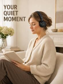 Wireless Bluetooth Headphones, Foldable Design, Lightweight On-Ear Headphones, Soft Ear Pads, Convenient Button Control, Long Battery Life, Suitable For Work, Study, Relaxation, Travel, Commute - View 4