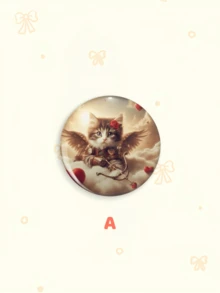 1pc/6pcs Cute Costume Kitten Button Badge, Angel Vampire Doctor Santa Graduation Cat Pins, Pet Bag Clothing Accessory, Collectible Gift For Halloween And Christmas - Multicolor - View 14