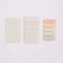 3-Pack Soft Color Sticky Notes Set, Writable Self-Adhesive Memo Pads, Divided Index Tabs, Student Study Notes, Office Memo Classification Stickers - one-size - View 8