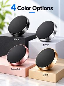 Mini Car Phone Holder (1-Piece Pack) - Universal Dashboard And Air Vent Mount, 360-Degree Rotation, Convenient Hands-Free Navigation, Calls, And Video Viewing. A Perfect Birthday Gift For A Friend. - Multicolor - View 9