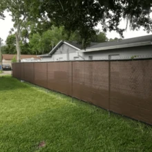Fence Privacy Screen, Heavy Duty Outdoor Backyard Sun Shade & Windbreak Mesh, Privacy Fence Cover With Grommets, Outdoor Windproof Fence Privacy Screen, Backyard UV Protection - Multiple Styles - View 17