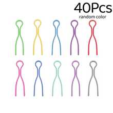 20/40/60/80/100Pcs Plastic Spool Clips - Multi-Color Sewing Machine Accessories Prevent Thread Slipping, Fixed Spool Clips Suitable For Sewing, Knitting And Handicrafts, Colorful Multi-Function Clips, Thread Organizer, Craft Supplies - Multicolor - View 15