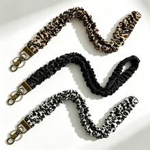 Hair Tie Style ID Badge Lanyard, Women's Elastic Neck Key Lanyard, Retractable Keychain Suitable For Daily Use - Multicolor - View 1