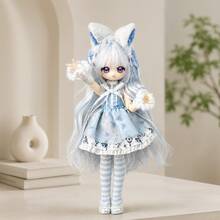 Wind Whisper 1/12 BJD Boneka Gerak Multi-Sendi, Blind Box, Figur Berdandan Gaya Anime, Pakaian & Aksesoris yang Indah, Pajangan Koleksi Meja & Hadiah Ulang Tahun - Kisah Napas Angin - View 8