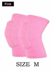 Sports Compression Knee Pads, Elastic Knee Pads, Thickened Foam Knee Pads, Suitable For Ballet, Street Dance, Volleyball, Yoga And Other Sports. - Multicolor - View 18