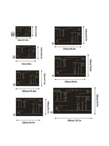 1PC Black Base Red Brown Beige Geometric Line Pattern Modern Minimalist Abstract Rug, Vintage Faux Cashmere Rectangular Area Rug With Draping Geometric Lines And Diamond Jagged Border Details, Machine Washable, Suitable For Living Room Bedroom Balcony, All Season Home Decor - Multicolor - View 3