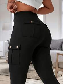 Women Pants - Black - View 4