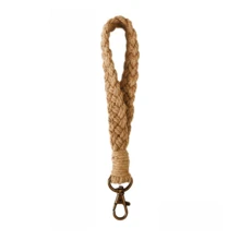 1pc Colorful Handmade Woven Bohemian Style Car Keychain Bag Charm Bracelet - Multicolor - View 15