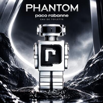 Paco Rabanne Perfume Para Hombre Phantom Rabanne Eau De Toilette 100 Ml