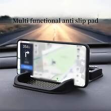 1 buah Dudukan Ponsel Mobil - Dudukan Dashboard Silikon, Pegangan Anti-Selip, Desain Navigasi Bebas Genggam, Aksesori Smartphone dan Kacamata, Desain Ringkas, Struktur Stabil, Khusus untuk Pengemudi - A - View 1