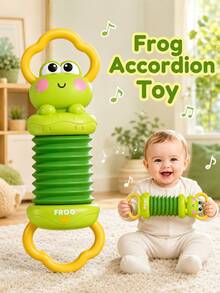 Accordion-Style Baby Rattle Toy, Suitable For 6 Months Old Infants And Toddlers, Helps Develop Fine Motor Skills And Grasping Ability, Educational Toy, Baby Holiday Gift - Multicolor - View 3