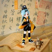 Yuming Night Walk Series 8-Inch BJD Movable Doll Statue Blind Box, 1 Random Style, Exquisite Dress-Up Doll, Collectible Display Piece, Birthday Gift - Ghostly Night Journey - View 7