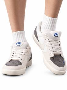 Nike Sepatu kets kasual low-top klasik unisex SB CODE 58 terbaru, nyaman, dan bernapas. - krem/cokelat keabu-abuan - View 3
