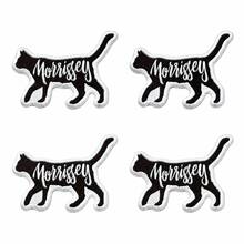 1pc/2pcs/3pcs/4pcs Cat Shape Embroidered Patch Iron On Sew On Badge For Clothes DIY Decor - Multicolor - View 8