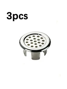 10 buah Cincin Penutup Lubang Pembuangan Wastafel, Cincin Dekoratif untuk Bak Cuci, Aksesori Jaring Penutup Lubang Pembuangan, Sumbat Lubang Pembuangan Bak Mandi Anti Bocor dan Mudah Dipasang, Cocok untuk Kamar Mandi dan Dapur, Desain Modern dan Modis, Aksesori Kamar Mandi, Cocok untuk Pelindung Saluran Pembuangan Wastafel Standar di Kamar Mandi dan Dapur (1/3/5/10 buah) Tersedia - MultiWarna - View 9