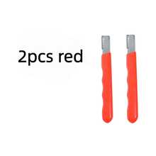 Compact Spring-Loaded Knife And Scissor Sharpener, Small Outdoor Hunting Knife, Folding Knife And Gardening Pruning Scissors Quick Sharpening Tool, Portable Handheld Sharpener For Camping, Travel And Gardening - Multicolor - View 11