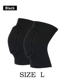Sports Compression Knee Pads, Elastic Knee Pads, Thickened Foam Knee Pads, Suitable For Ballet, Street Dance, Volleyball, Yoga And Other Sports. - Multicolor - View 19